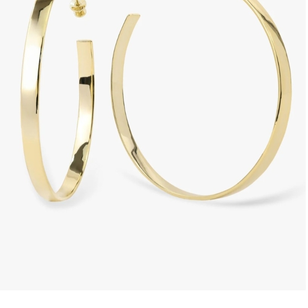 Melinda Maria Elegant Gold Hoops